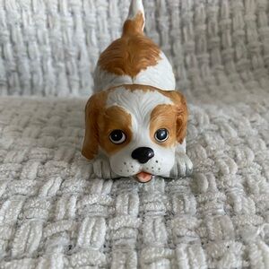 Homco Adorable Ceramic Puppy /Cocker Spaniel Figurine